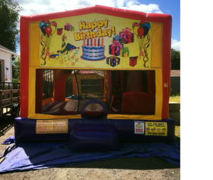 happy birthday combo bounce house rental agawam