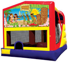 luau combo bounce house rental agawam