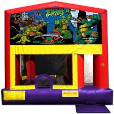 ninja turtle combo bounce house rental agawam