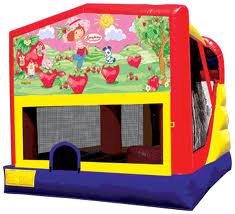 strawberry shortcake combo bounce house rental agawam