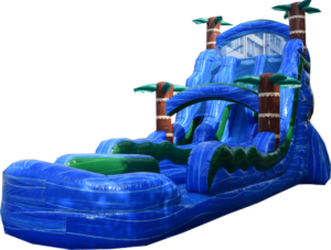 tropical splash waterslide